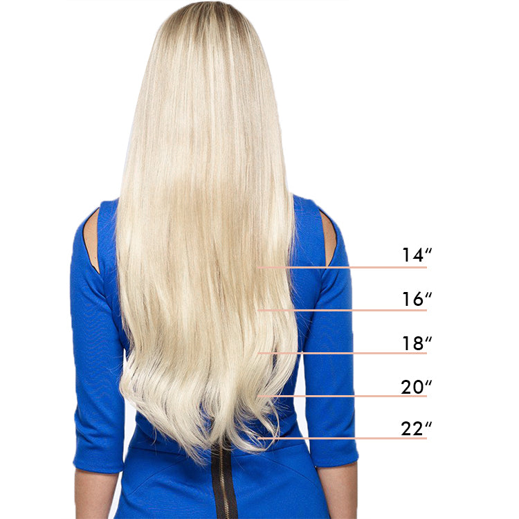 amazingbeauty hair extensions length guide chart