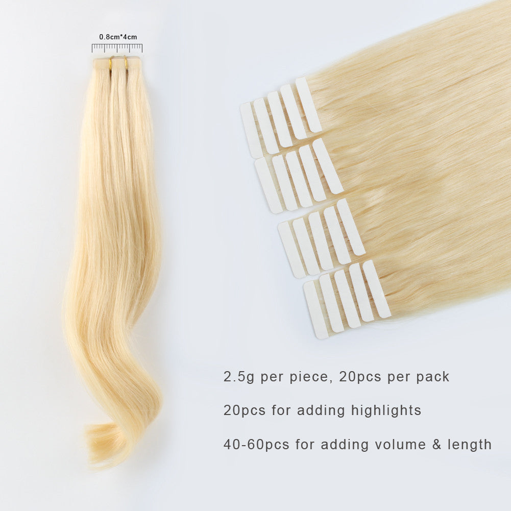Tape In Hair Extension #613 Beach Blonde | AmazingBeautyHair