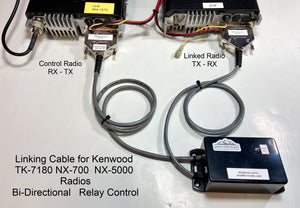 Linking Cable for Kenwood TK7180 NX700 NX5000 Radios  Crossband Operation