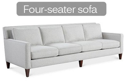 Vier Sofabezug