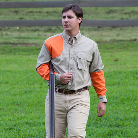 Upland Shooter Shirt with Forearm Patches