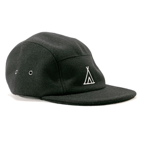 Black Trucker Hat – Camp Lifestyle & Coffee