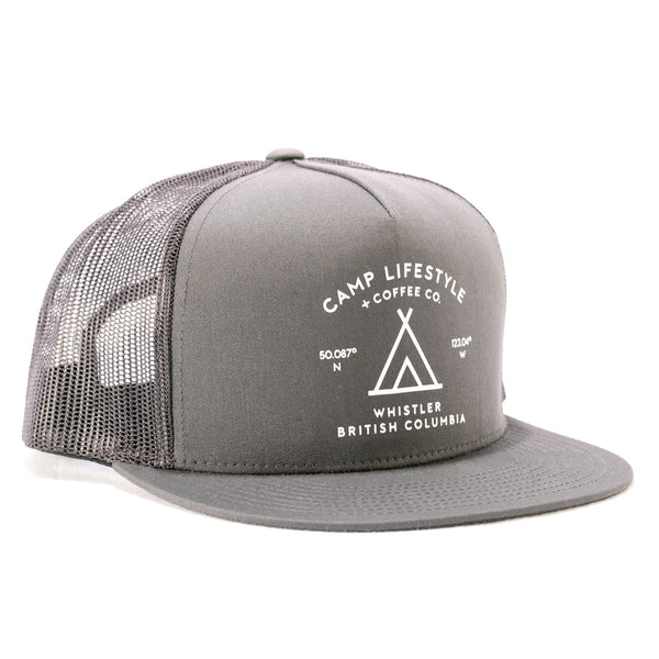 Grey Pro Mechanic Trucker Cap