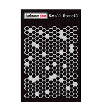 Darkroom Door - Stencil - Honeycomb