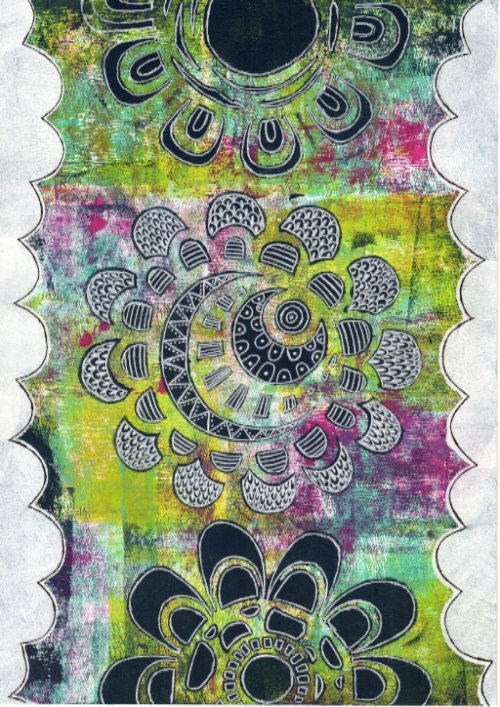 PaperArtsy - Stencil - Tracy Scott - PS087 – Topflight Stamps, LLC
