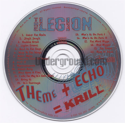 The Legion: Theme + Echo = Krill: CD – Mint Underground