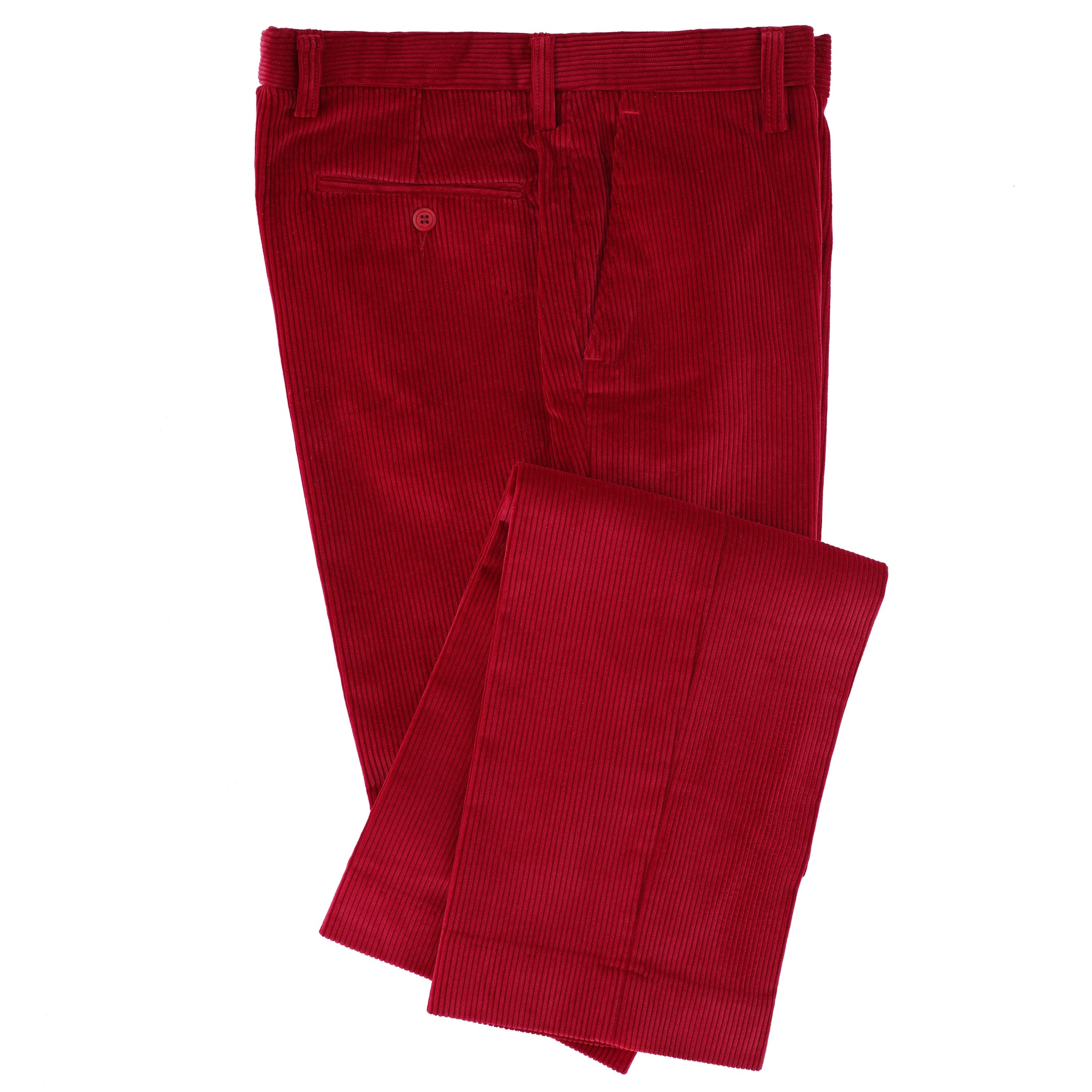 Red County Corduroy Trousers