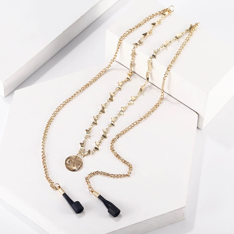 Anti-Lost Chains For AirPods Love Pendant Chain Necklace