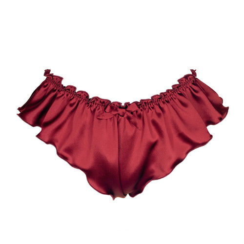 Sulis Silks on X: Carmina bra and briefs in flame red #silk satin and semi  sheer embroidered #lace. #lingerie #silkbra #silklingerie #redlingerie   / X