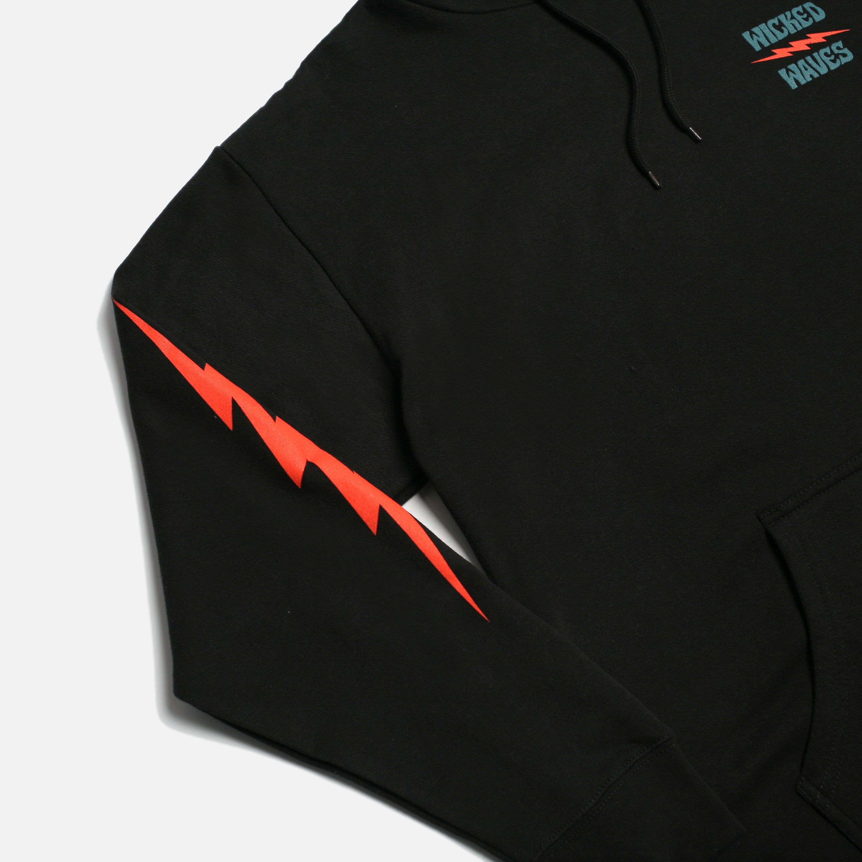 Wicked Waves Hoodie Black