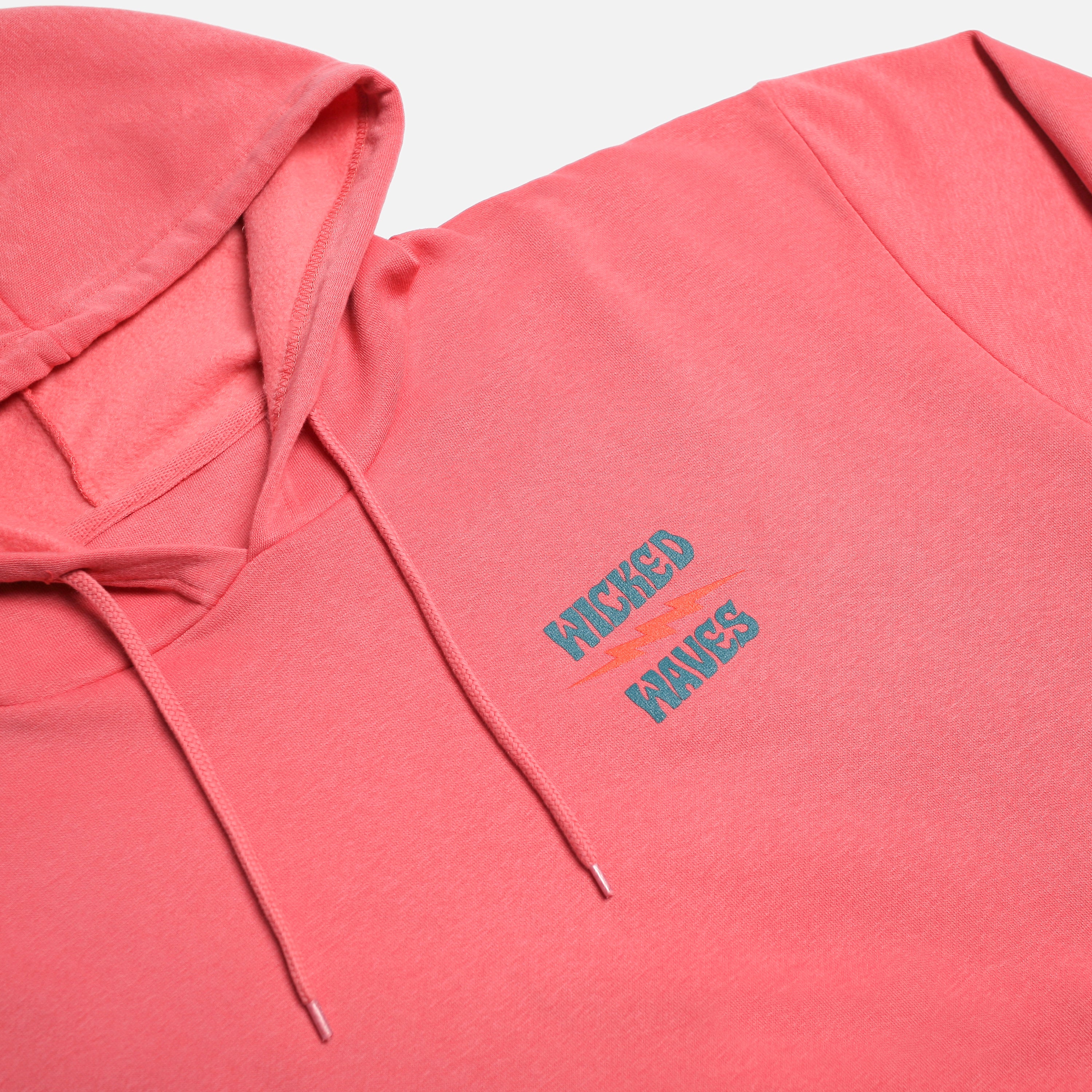 Wicked Waves Hoodie Island Red