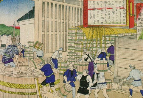 Soy sauce trade in Japan during Edo period