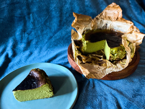 Matcha Basque Cheesecake