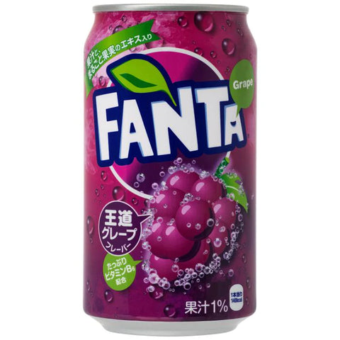 Fanta Grape Soda Drink 350ml