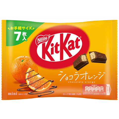 Nestlé Japanese Kit Kat Chocolate Orange Flavor