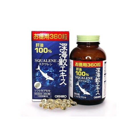 Orihiro Deep Sea Shark Extract Squalene Supplement