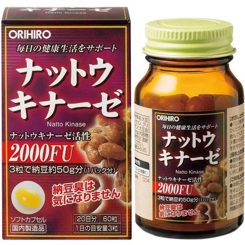 Orihiro Nattokinase Natto Supplement