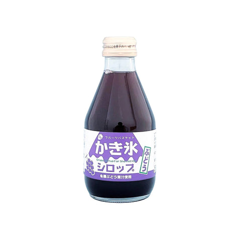Fruit Basket Organic Grape Kakigori Shaved Ice Syrup