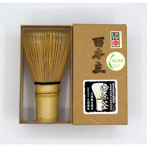 Chasen Japanese Matcha Bamboo Whisk 100 Bristles