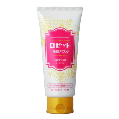 Rosette Age Clear Face Wash Makeup-Removing Cleansing Paste 150g
