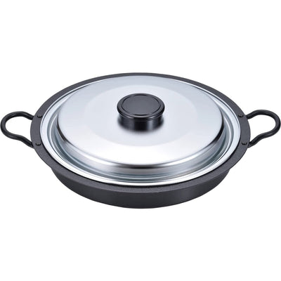  Iwachu 9-1/2 Cast Iron Frying Pan, Medium, Black: Home &  Kitchen