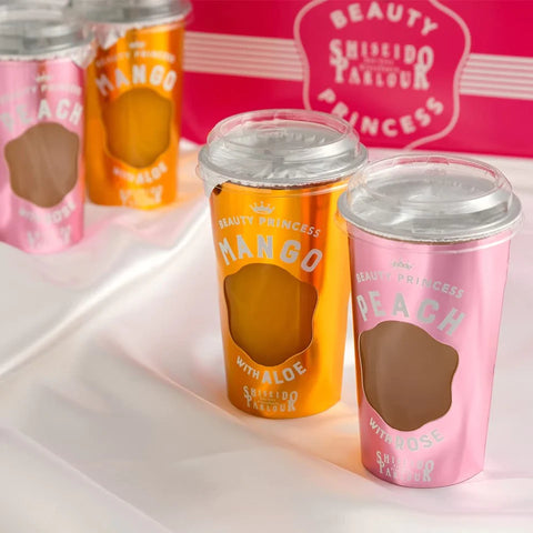 Shiseido Parlour Beauty Princess Fruit Jelly Drink Set 7 Cups