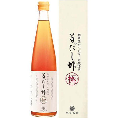 Marushige Naturally Fermented Bonito Rice Vinegar Seasoning 500ml