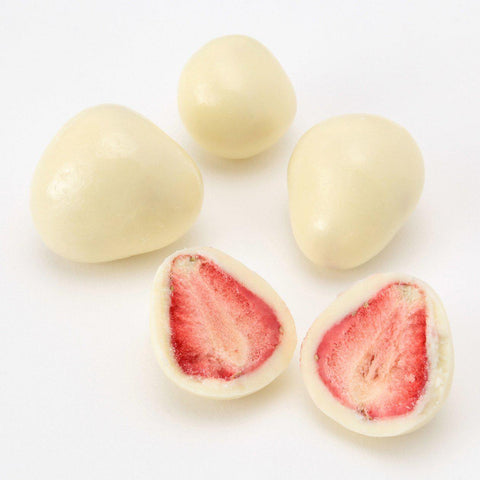 Muji White Chocolate Covered Strawberries