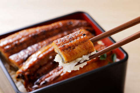 unagi on rice