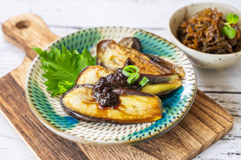 grilled eggplant, washoku style