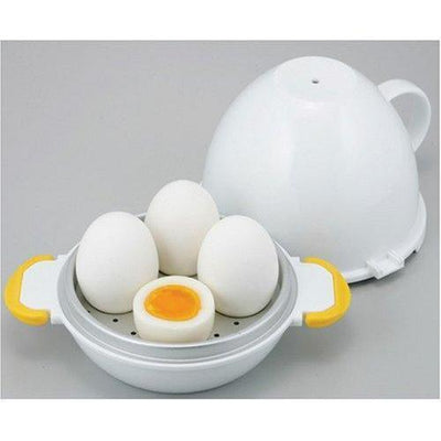 New ! Boiled Egg Maker 2 Pcs RE-277 Easy with Microwave Japan
