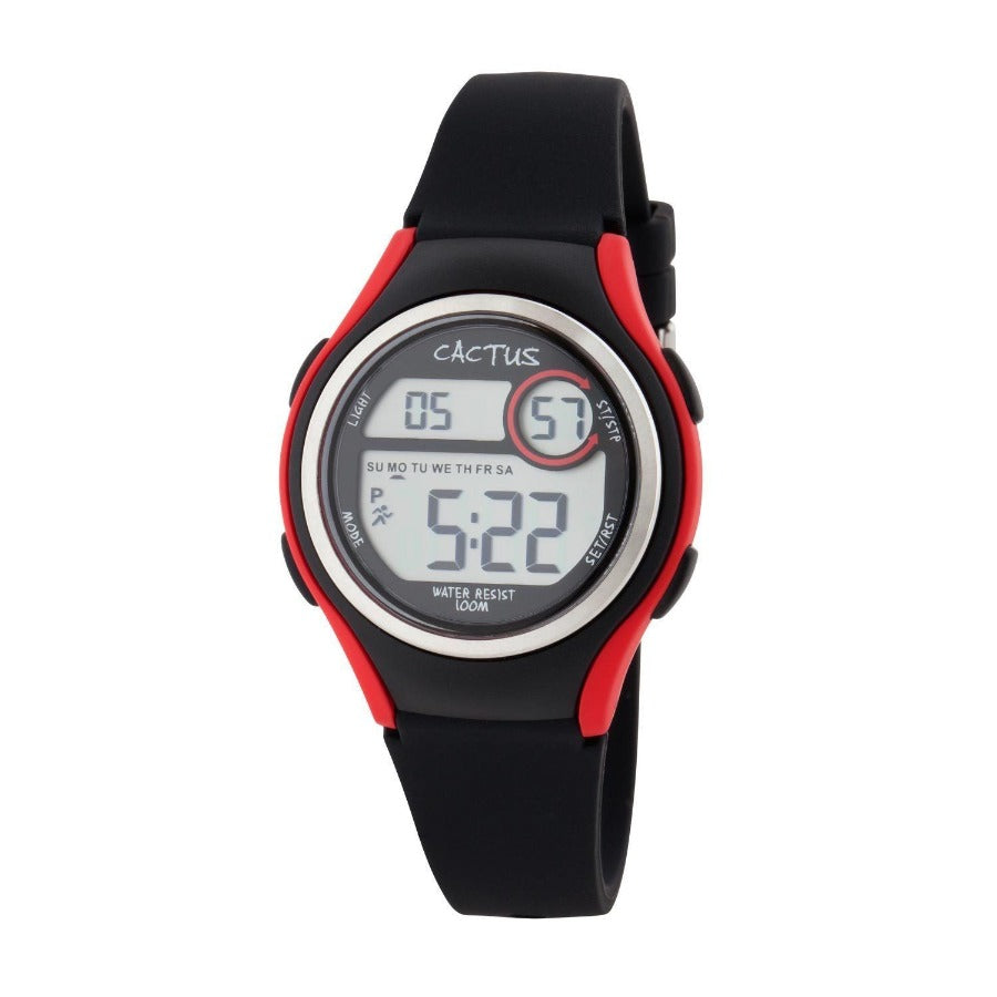 kids black digital watch