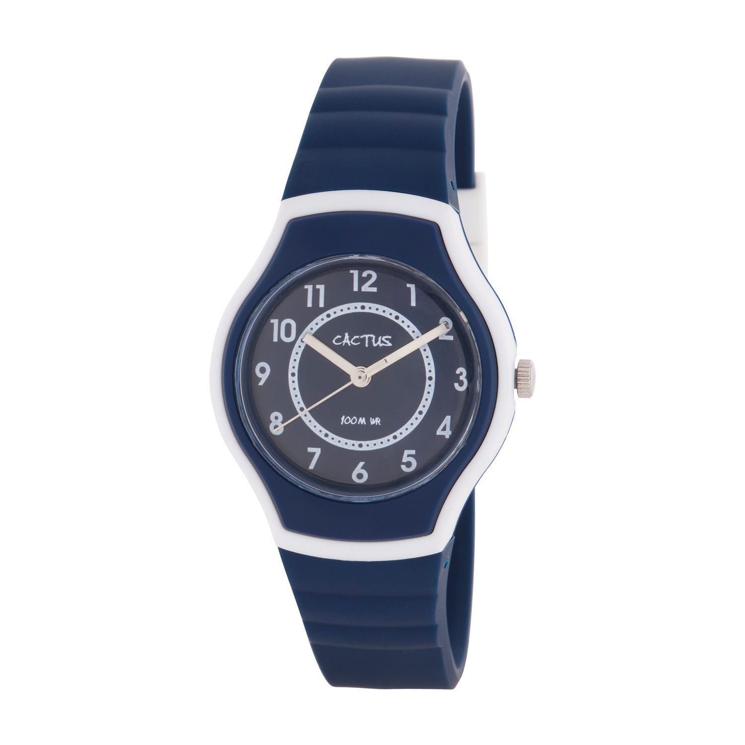 blue waterproof watch