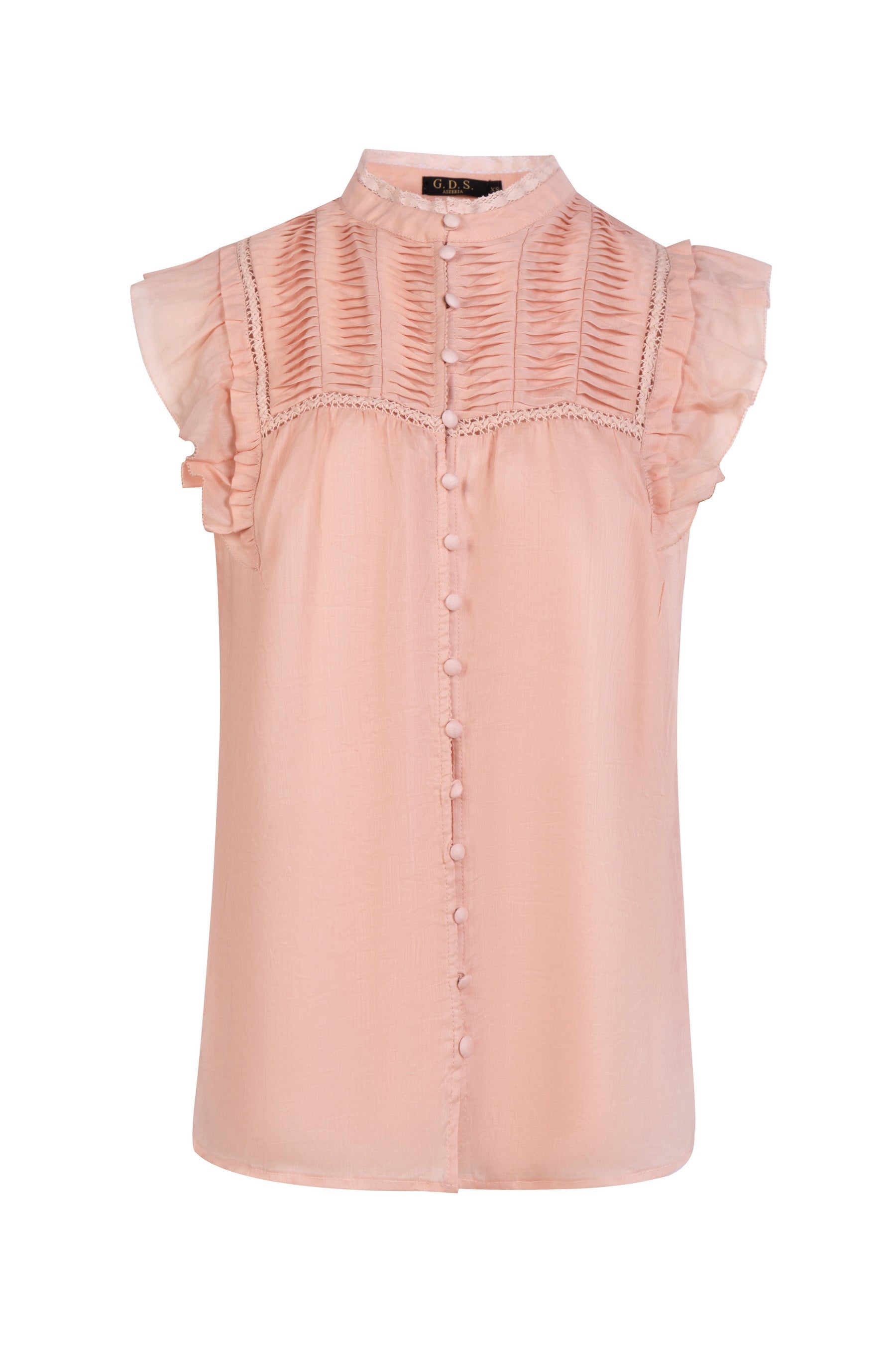 GDS Rochelle Linen Blouse | Creole Pink