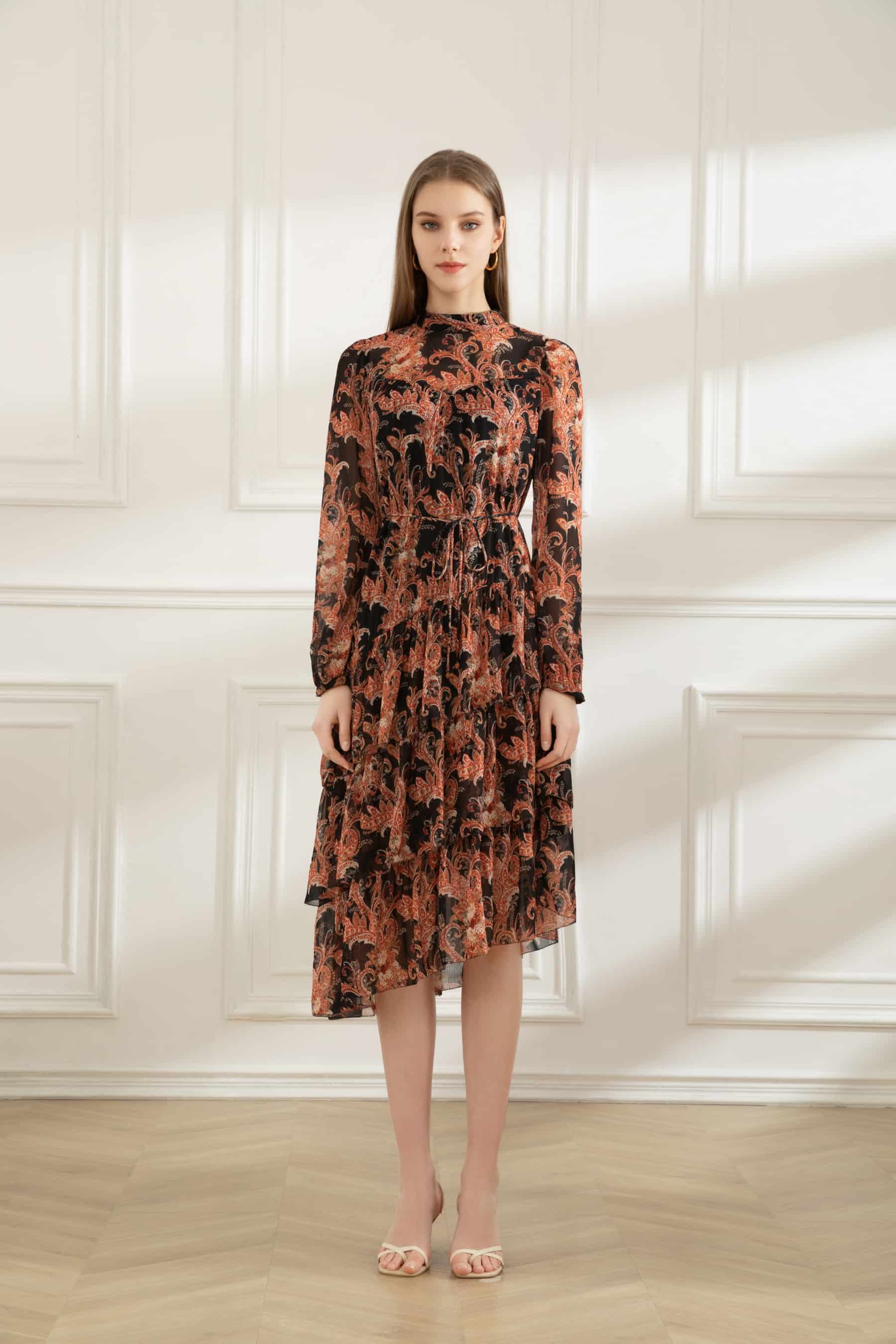 GDS Marchesa Dress | Red Print