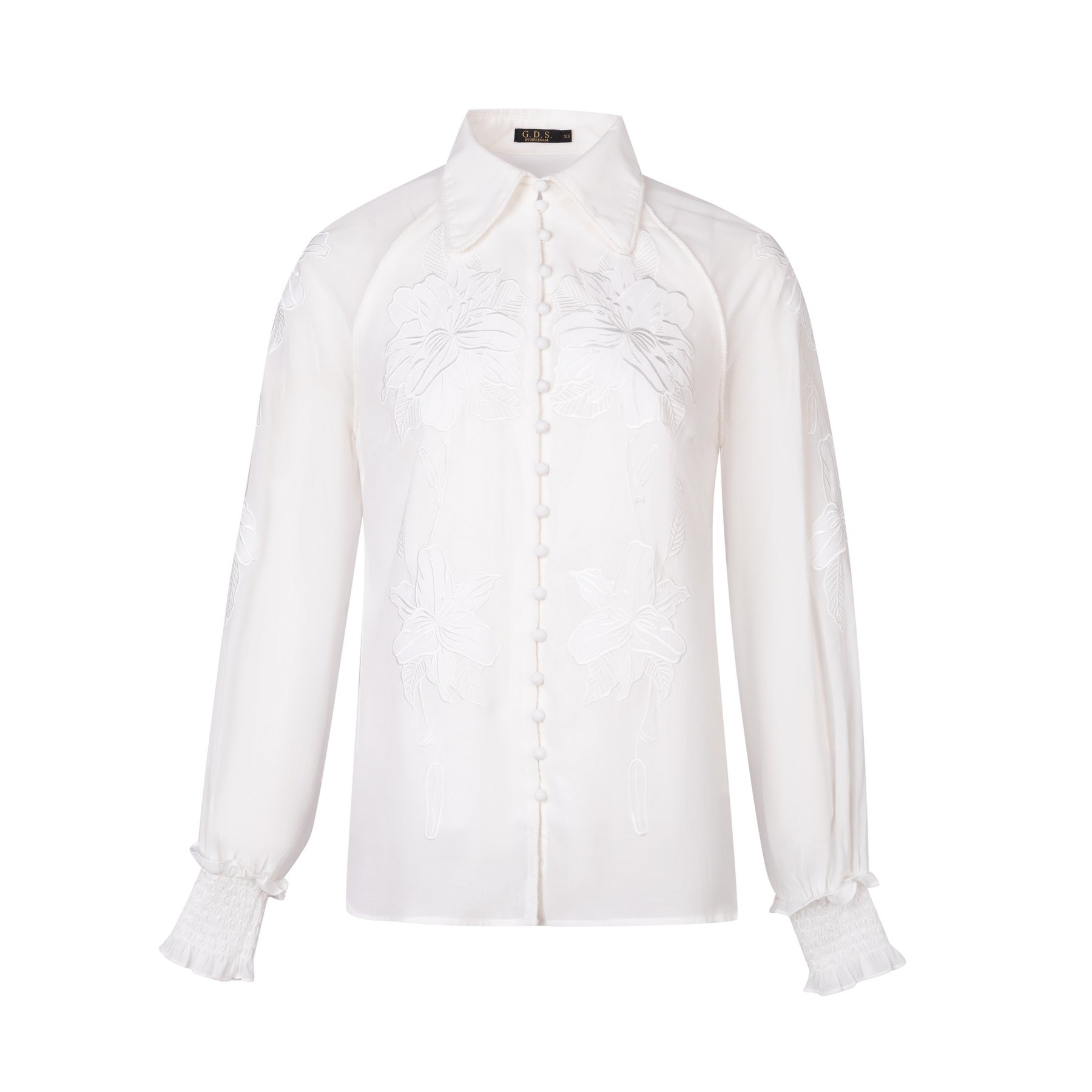 GDS Camille Blouse | White