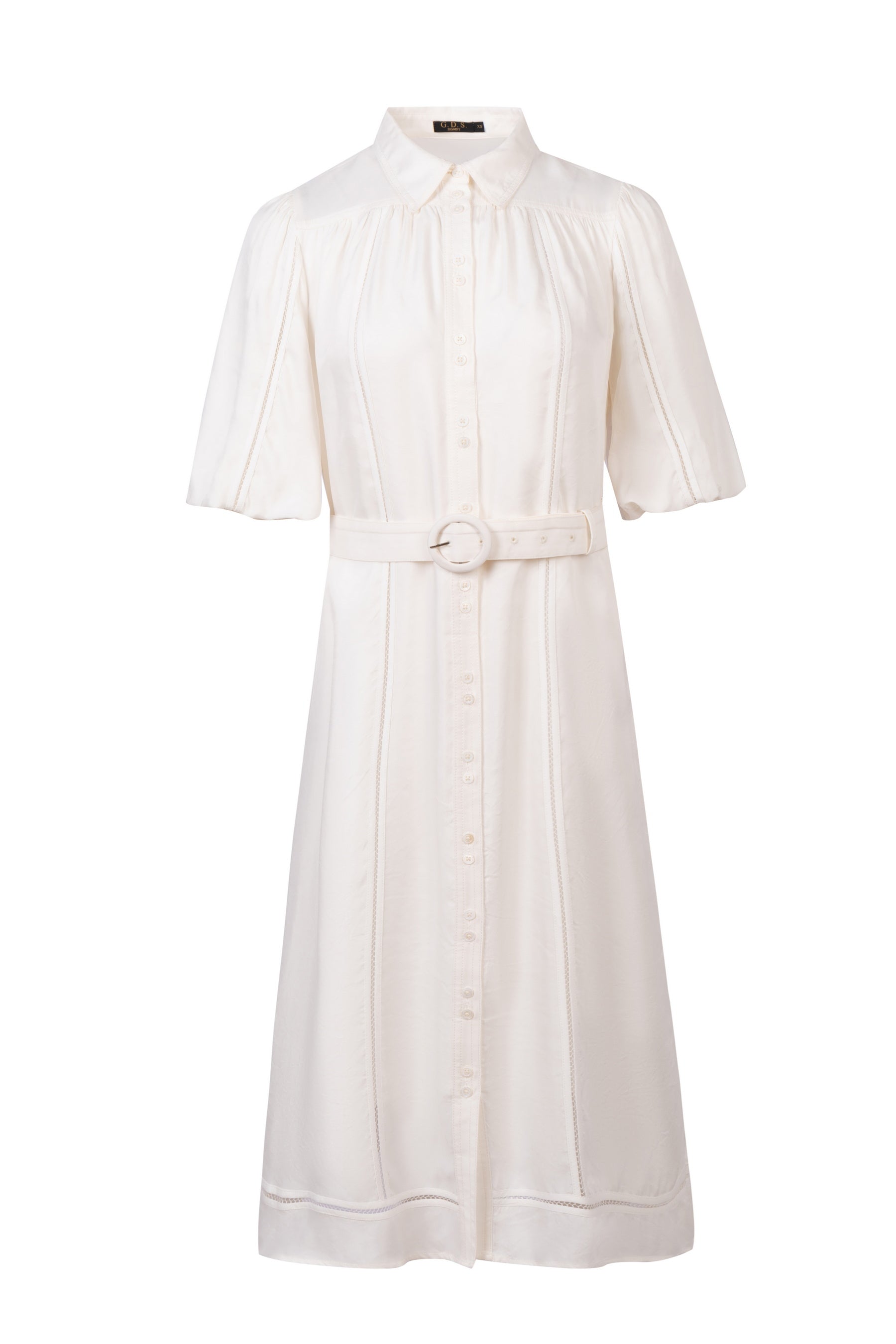 GDS Lucile Long Dress | White