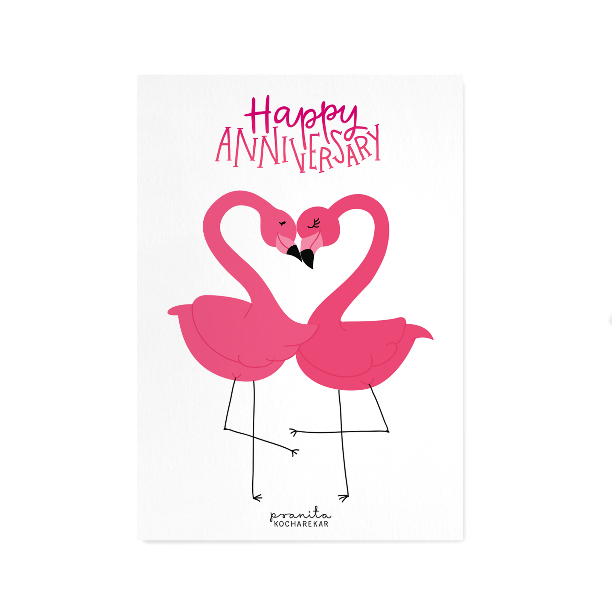 Happy Anniversary Postcard Pranita Kocharekar