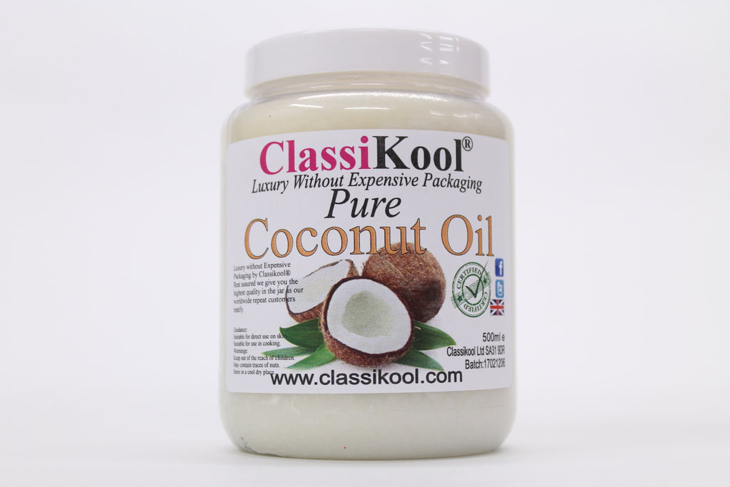 Classikool Edible Coconut Oil 100 Pure For Cooking Skin And Hair 