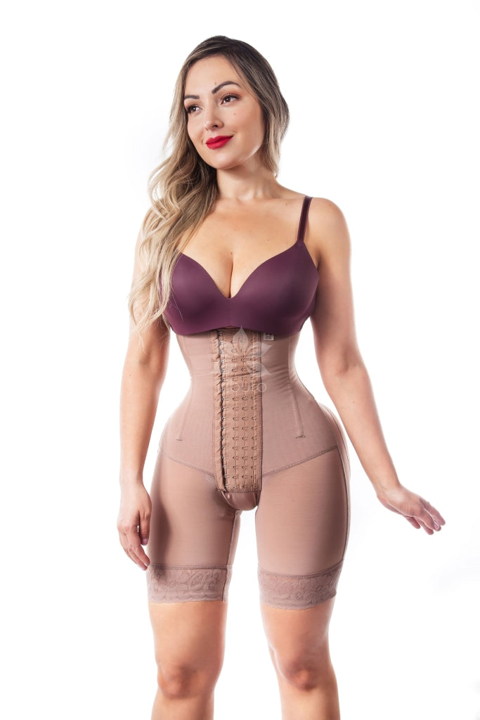 Shapewear Women Waist Trainershort Girdle 4 Lines High Compression Fajas  Colombianas Post Surgery Clasps Butt Lifter Straps