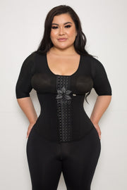 4007 Bra (Sleeves Option) - Vest Black / Xs