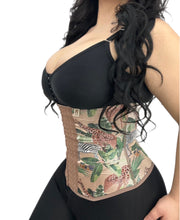 4203 Waist Trainer Latex, Safari