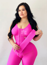 Extender With 4 Rows Of Hooks Short / Hot Pink