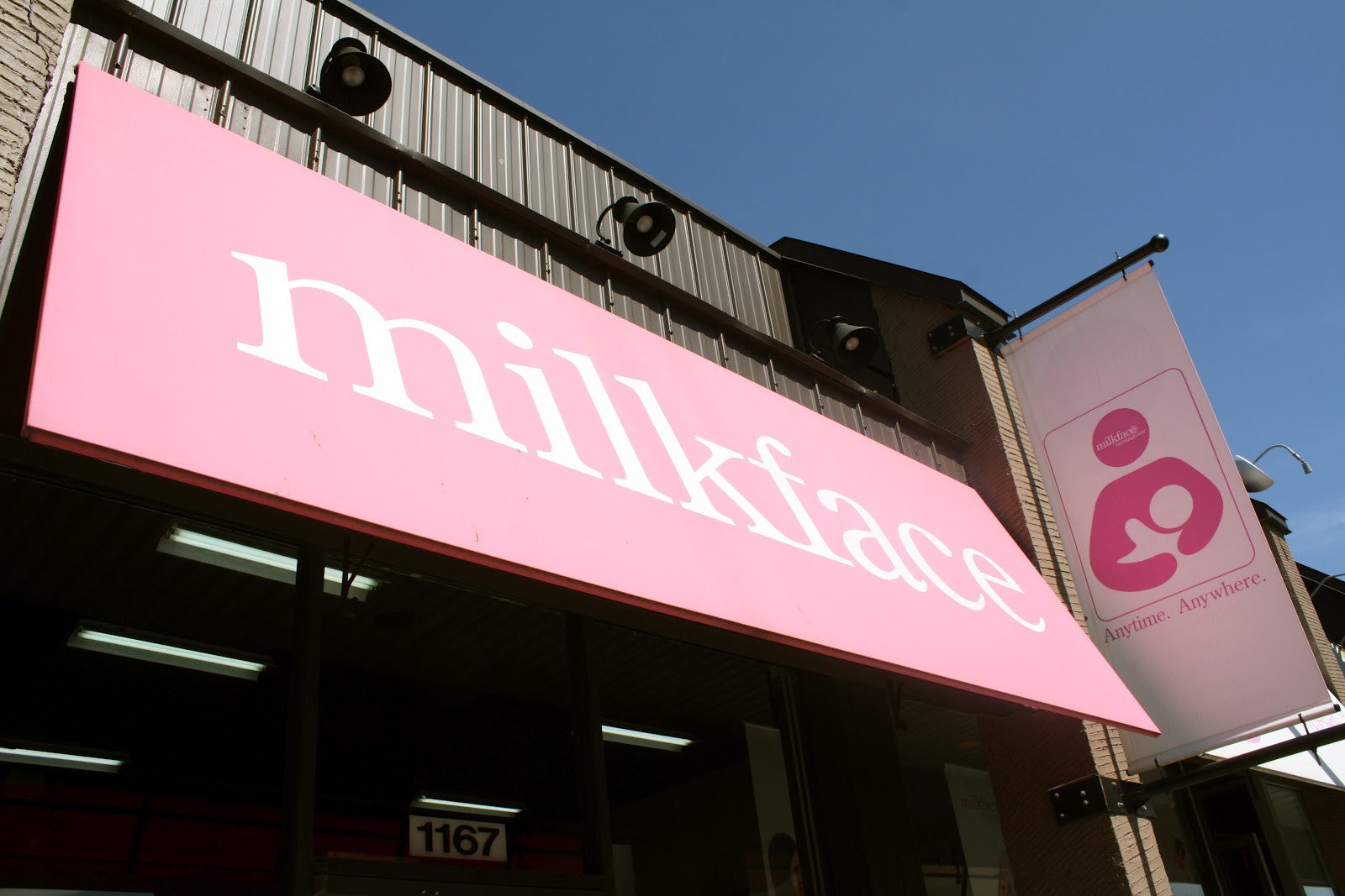 Milkface storefront in Ottawa