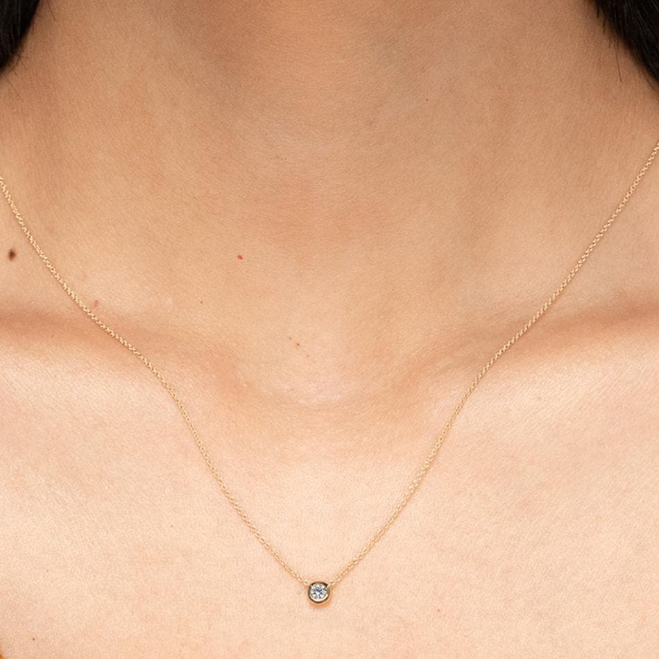 Bezel Necklace