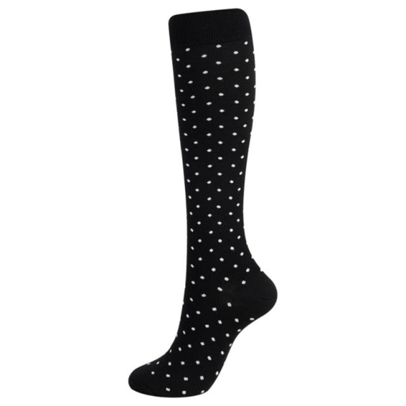 11 Styles Compression Funny Patterns Socks For Sports