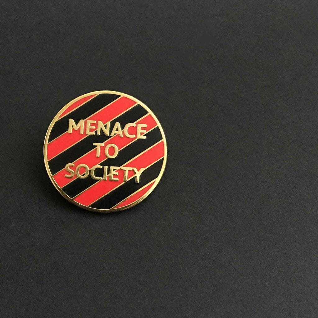 menace to society badge