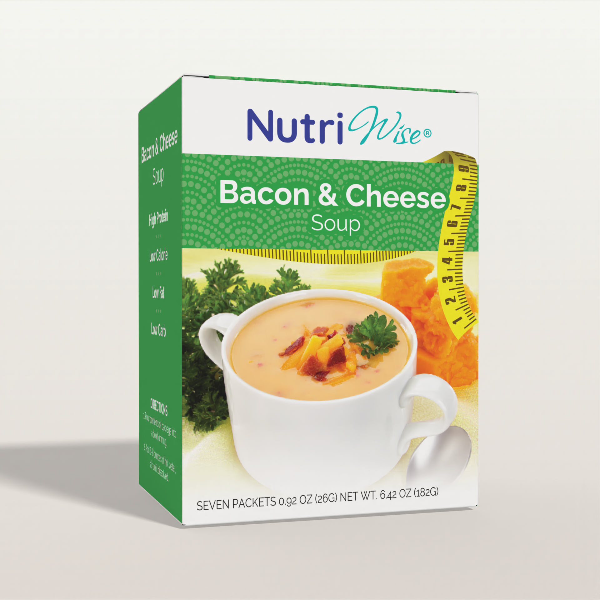 NutriWise Protein Broccoli & Cheese Diet High-Protein Soup