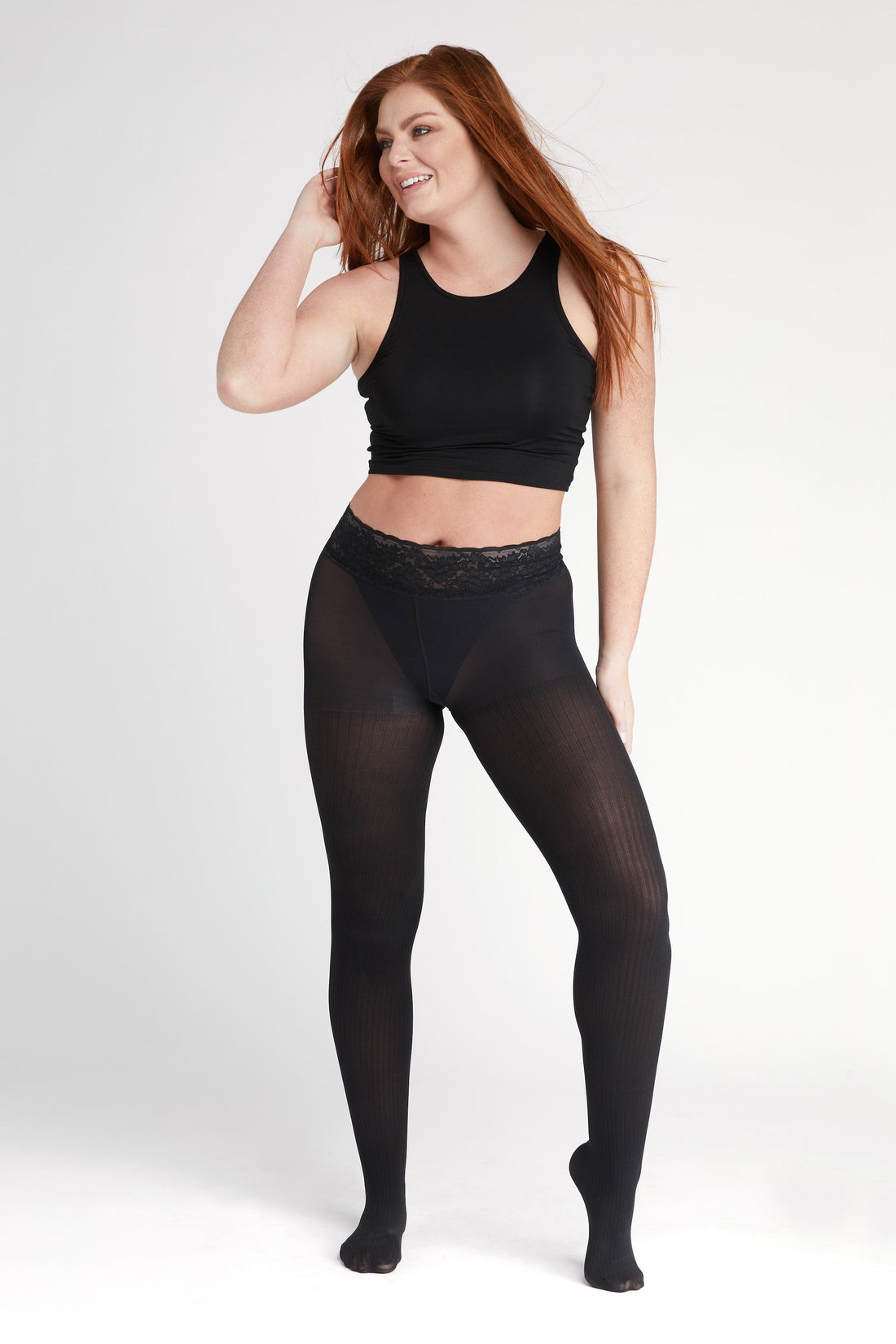 Buy Footless Tights Plus Size  Fast UK Delivery - Insight Clothing