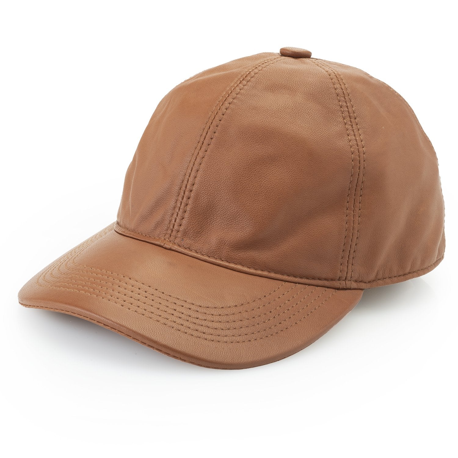 Lambskin Baseball Cap